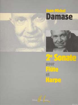 Illustration damase sonate n° 2 pour flute et harpe