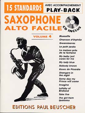 Illustration de SAXO FACILE (sélection et arrangements P. Thouvenin) - Vol. 4