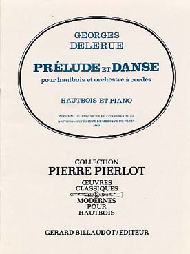 Illustration delerue prelude et danse