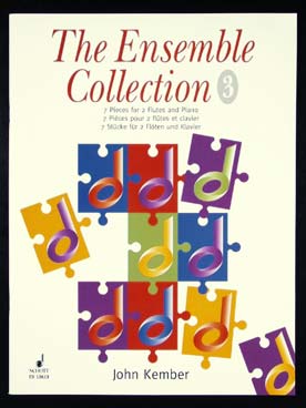 Illustration de The Ensemble collection - Vol. 3 : 7 pièces pour 2 flûtes et piano