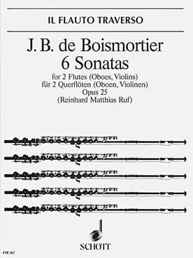 Illustration boismortier sonates (6) op. 25