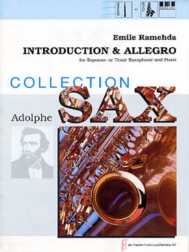 Illustration de Introduction et allegro (saxo si b)