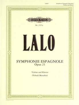 Illustration lalo symphonie espagnole op. 21 (menuhin