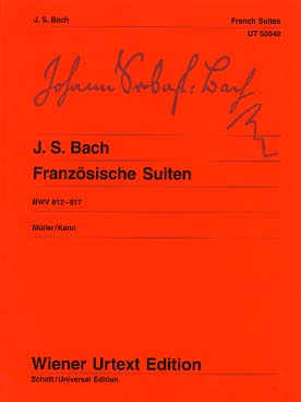 Illustration de Suites françaises BWV 812-817