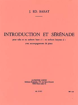 Illustration barat introduction et serenade