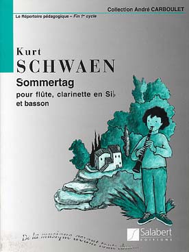 Illustration schwaen sommertag flute/clar./basson