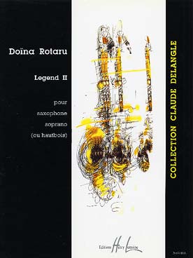 Illustration de Legend II pour saxophone soprano ou hautbois