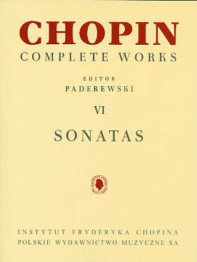 Illustration de Œuvres complètes (rév. Paderewski) - Vol. 6 : Sonates