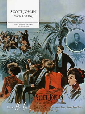 Illustration de Maple leaf rag (arrangement de Heumann)