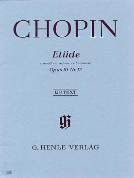 Illustration chopin etude op. 10/12 en ut min