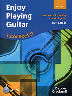 Illustration de Enjoy playing the guitar - Book 2 Tutor avec CD