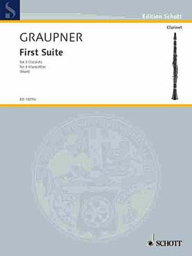 Illustration graupner suite pour 3 clarinettes