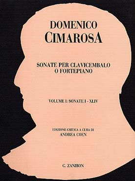 Illustration cimarosa sonates pour clavecin vol. 1