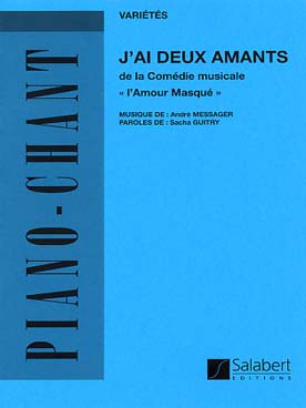 Illustration de J'ai deux amants extrait de l'Amour Masqué