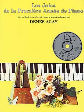 Illustration de JOY OF (les joies de...) - 1re Année de piano (éd. française avec CD play-along)