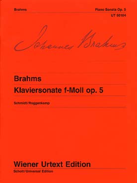 Illustration brahms sonate op. 5