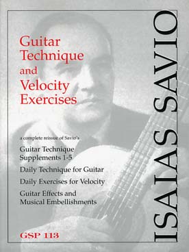 Illustration savio guitar tech. & velocity exercices