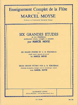 Illustration de 6 Grandes Etudes (tr. Moyse)