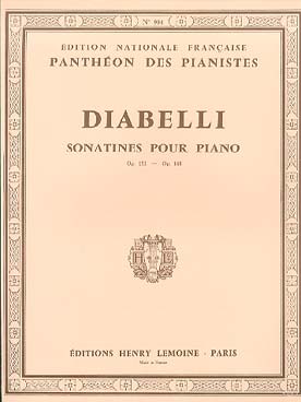 Illustration diabelli sonatines op. 151 et 168