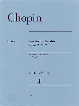 Illustration chopin nocturne  op.  9/2