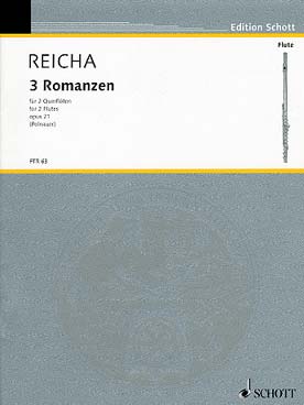 Illustration reicha 3 romances op. 21