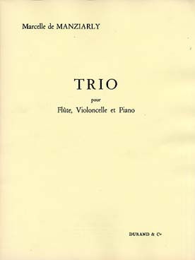 Illustration de Trio pour flûte, violoncelle et piano