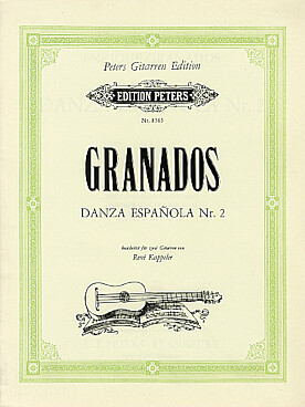 Illustration granados danse espagnole n°  2 oriental