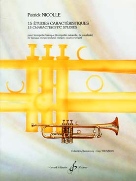 Illustration de 15 études caractéristiques pour trompette baroque