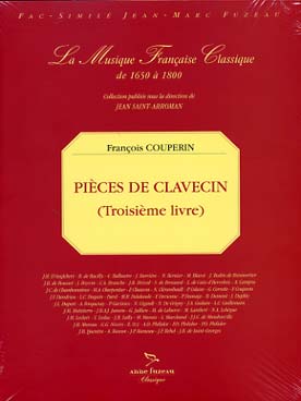 Illustration de Pièces de clavecin (éd. Fuzeau) - 3e Livre