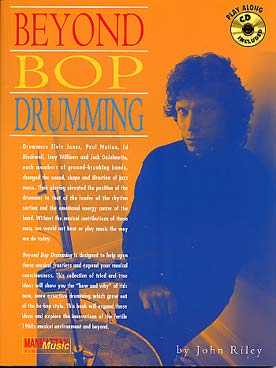 Illustration de Beyond bop drumming avec CD