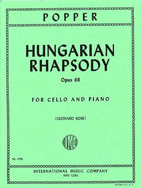 Illustration popper rhapsodie hongroise op. 68