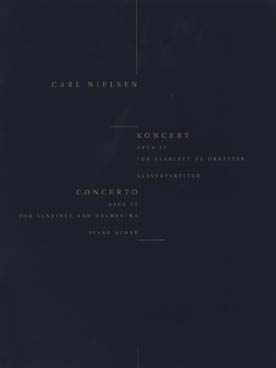 Illustration nielsen concerto op. 57 clarinette en la