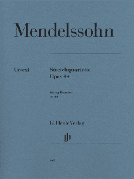 Illustration mendelssohn quatuors a cordes op. 44