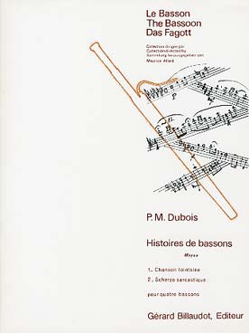Illustration de Histoires de bassons - Vol. 3 : Chanson lointaine et Scherzo sarcastique pour 4 bassons