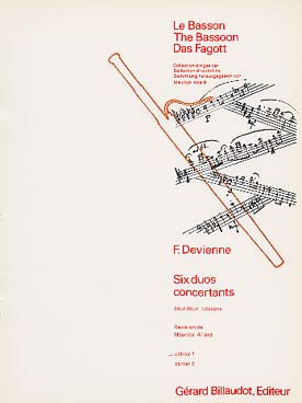 Illustration devienne 6 duos concertants op. 3 vol. 1