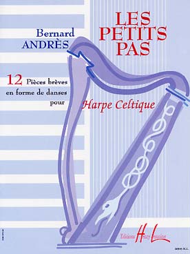 Illustration de 12 Pièces brèves en forme de danses pour harpe celtique (Les petits pas)