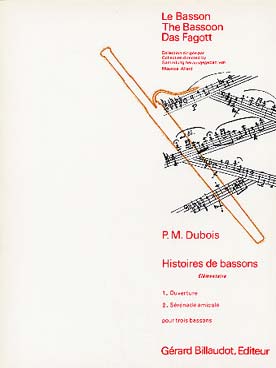 Illustration de Histoires de bassons - Vol. 2 : Ouverture et Sérénade amicale pour 3 bassons