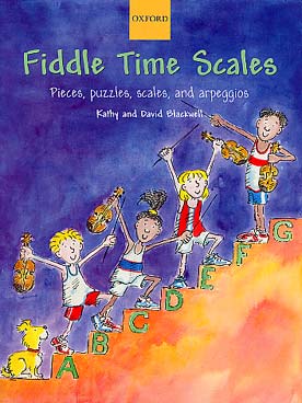 Illustration de Fiddle time scales : gammes, arpèges et morceaux faciles - Vol. 1