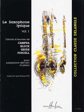 Illustration saxophone lyrique vol. 1 