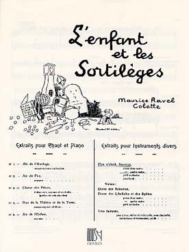 Illustration de L'Enfant et les sortilèges  - Five o'clock