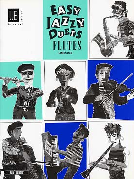 Illustration rae easy jazzy flute duets vol. 1