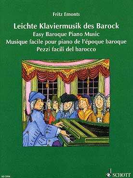 Illustration de LEICHTE KLAVIERMUSIK DES BAROCK (Emonts)