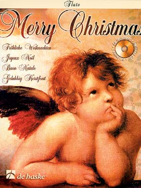 Illustration merry x-mas : 15 chants de noel avec cd