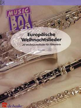 Illustration chants europeens de noel (3 flutes)