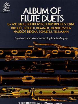 Illustration moyse album of flute duets