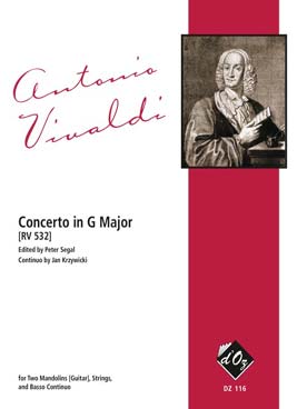 Illustration vivaldi concerto en sol maj 2 mandolines