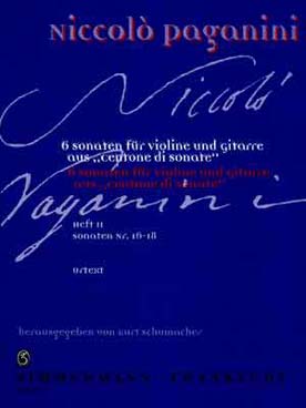 Illustration de 6 Sonates des "Centone di Sonate" - Vol. 2 : Sonates 16 à 18