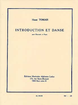 Illustration tomasi introduction et danse