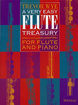 Illustration de A Very easy flute treasury : recueil de pièces de Philidor, Loeillet, Marcello, Haendel, Vivaldi, Czerny, Sullivan, Woodall, Dodgson, Horovitz, Dick...