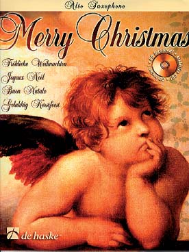 Illustration merry x-mas : 15 chants de noel avec cd